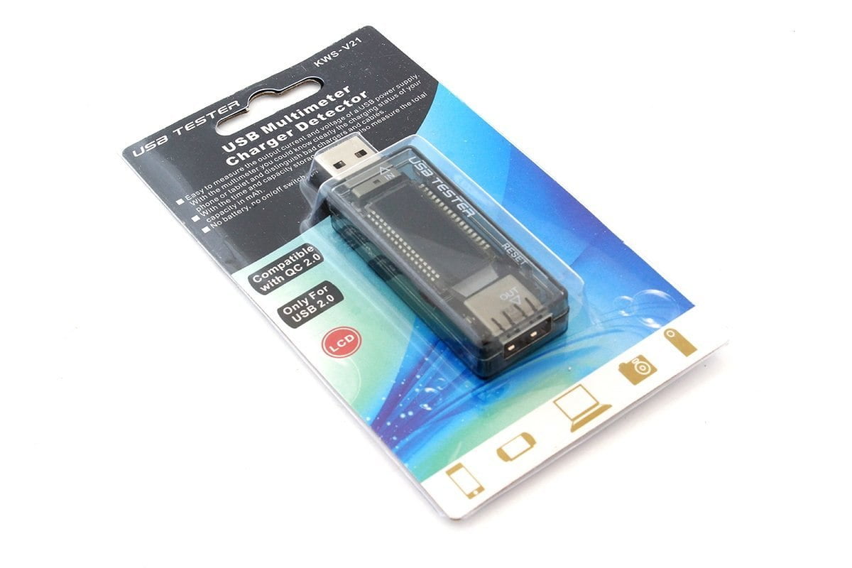 MIERNIK TESTER USB V20 WOLTOMIERZ AMPEROMIERZ 3A