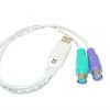.ADAPTER USB na PS/2 KLAWIATURA+MYSZ 2 porty
