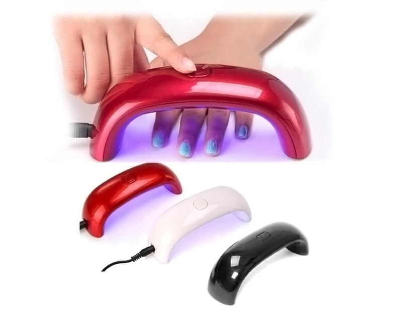 LAMPA LED UV MOSTEK 9W MANICURE HYBRYDOWY LAKIER
