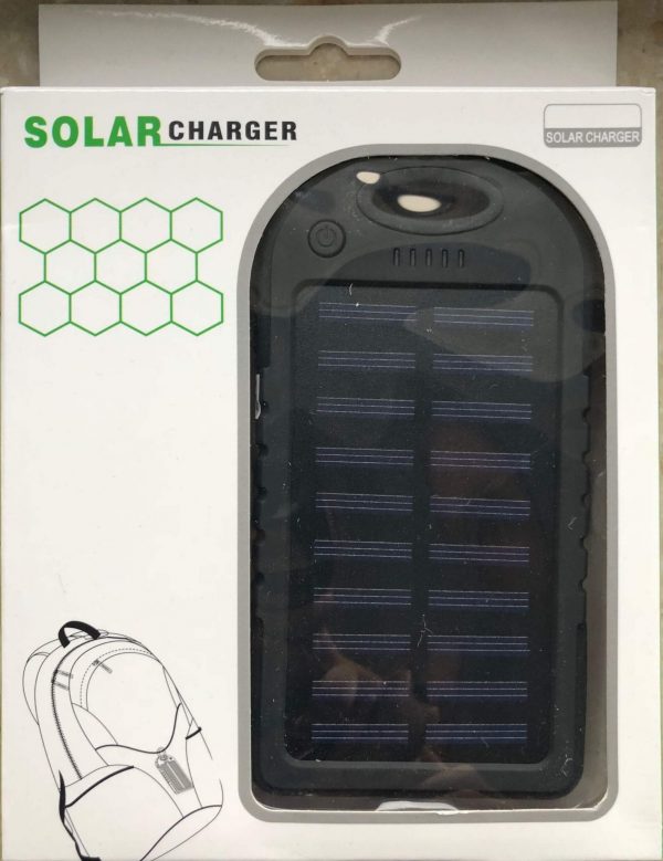 ŁADOWARKA SOLARNA POWER-BANK 5000mAh BATERIA POWER