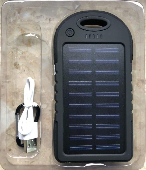 ŁADOWARKA SOLARNA POWER-BANK 5000mAh BATERIA POWER