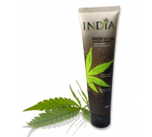 KREM DO RĄK OCHRONNY OLEJ KONOPNY 100ML INDIA