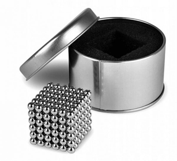 KULKI KLOCKI MAGNETYCZNE NEOCUBE 216szt. 5mm + BOX