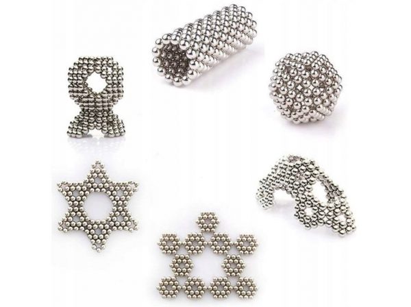 KULKI KLOCKI MAGNETYCZNE NEOCUBE 216szt. 5mm + BOX
