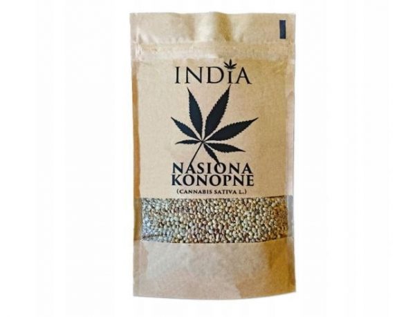 NASIONA KONOPNE 250G PRAŻONE BIAŁKO OMEGA INDIA