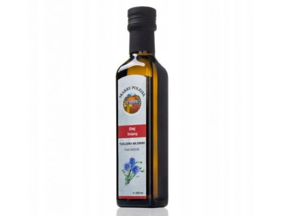 OLEJ LNIANY 250ML TŁOCZONY NA ZIMNO INDIA