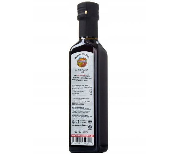 OLEJ Z PESTEK DYNI 250ML EKO BIO INDIA