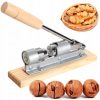 DZIADEK DO ORZECHÓW NA PODSTAWCE SOLIDNY STALOWY