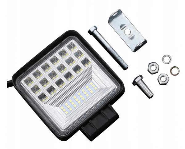 LAMPA ROBOCZA LED PANEL HALOGEN 126W 12V 24V CREE