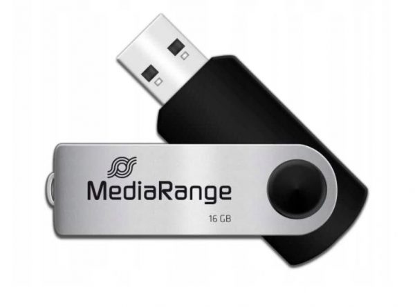 MEDIARANGE PENDRIVE USB 2.0 16GB FLASH TWISTER