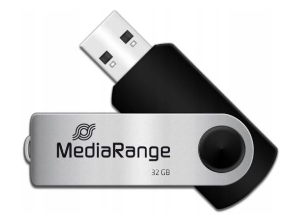 MEDIARANGE PENDRIVE USB 2.0 32GB FLASH TWISTER
