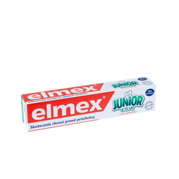 ELMEX PASTA DO ZĘBÓW DLA DZIECI 75ml 6-12 JUNIOR