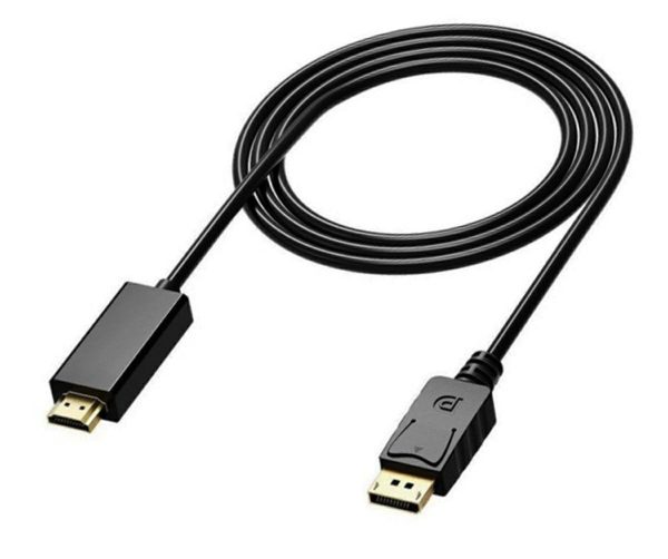 KABEL DISPLAYPORT DO HDMI 1.8M 4K DISPLAY PORT DP