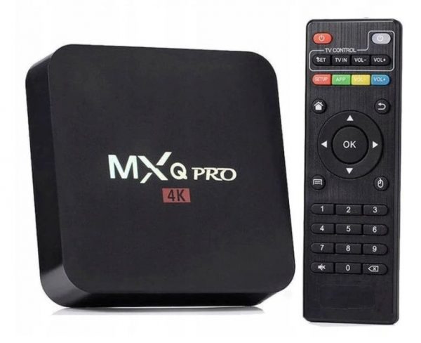 SMART TV BOX 8GB DEKODER MXQ PRO 4K ANDROID 7.1