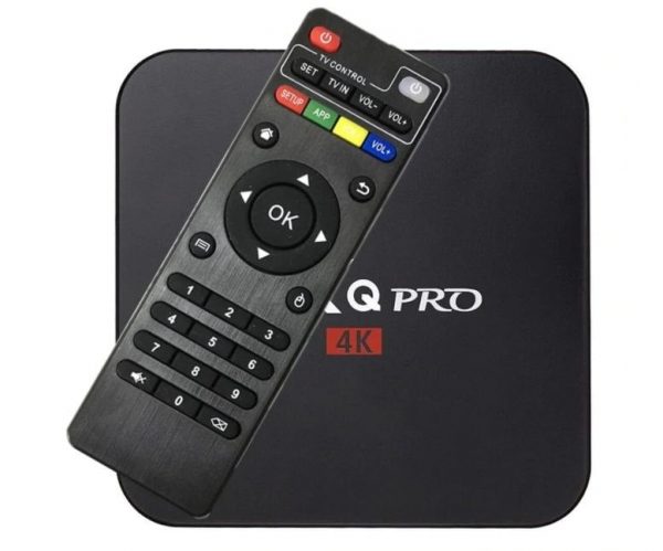 SMART TV BOX 8GB DEKODER MXQ PRO 4K ANDROID 7.1