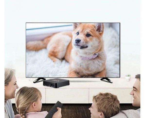 SMART TV BOX 8GB DEKODER MXQ PRO 4K ANDROID 7.1