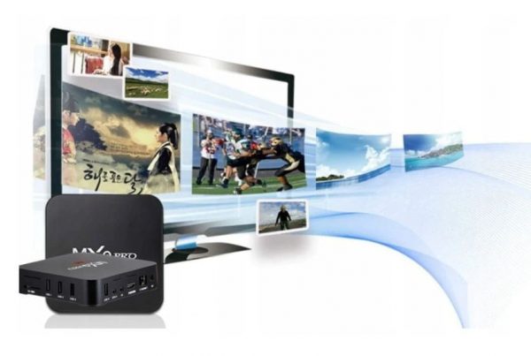 SMART TV BOX 8GB DEKODER MXQ PRO 4K ANDROID 7.1
