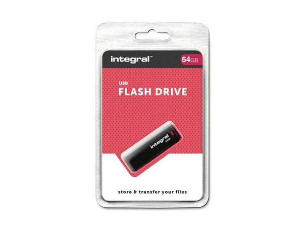 INTEGRAL PENDRIVE USB 2.0 64GB FLASH DRIVE PAMIĘĆ