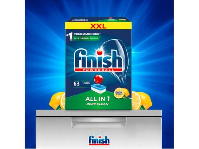 FINISH TABLETKI DO ZMYWARKI ALL IN 1 63SZT A63