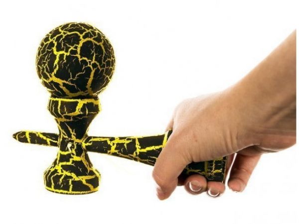 KENDAMA JAPOŃSKA GRA ZRĘCZNOŚCIOWA DREWNIANA DUŻA