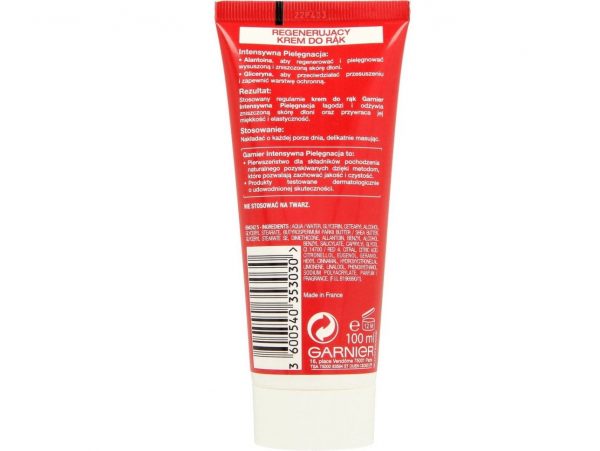 GARNIER KREM DO RĄK 100ml INTENSYWNA PIELEGNACJA