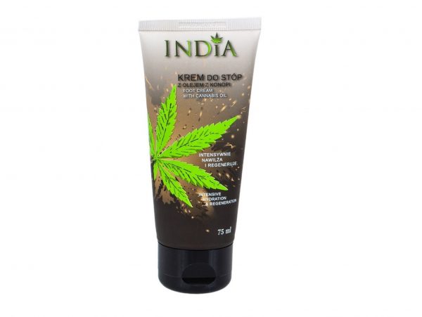 KREM DO STÓP OCHRONNY OLEJ Z KONOPI 75ML INDIA
