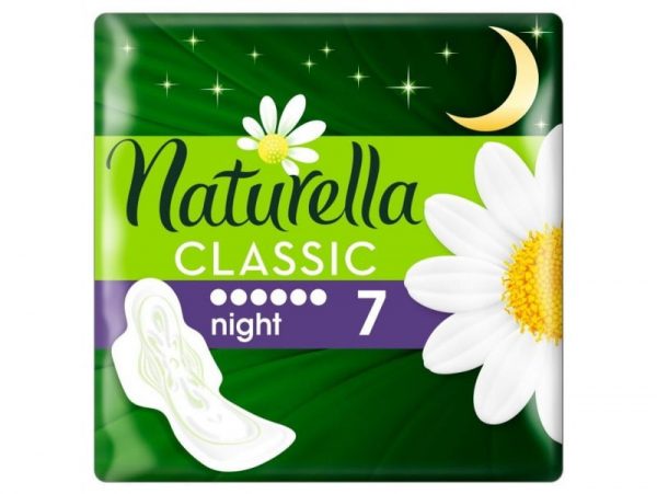 NATURELLA CLASSIC PODPASKI MAXI NOC NIGHT 7SZT