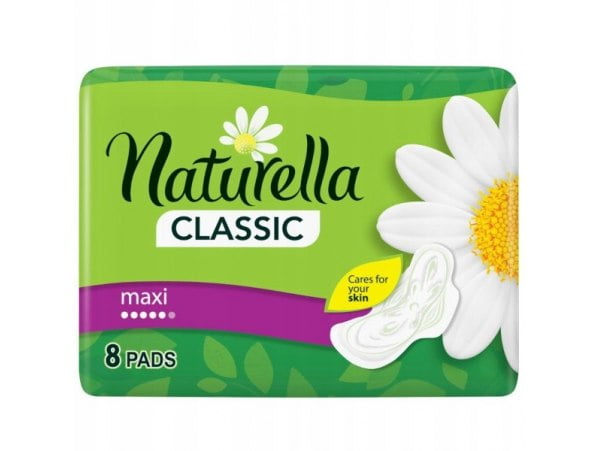 NATURELLA PODPASKI CLASSIC MAXI 8SZT SKRZYDEŁKA