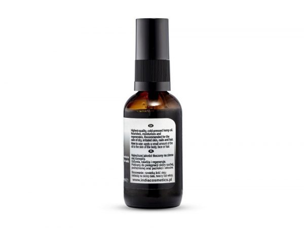 INDIA OLEJ KONOPNY CBD 10% 50ML NATURALNY DO CIAŁA