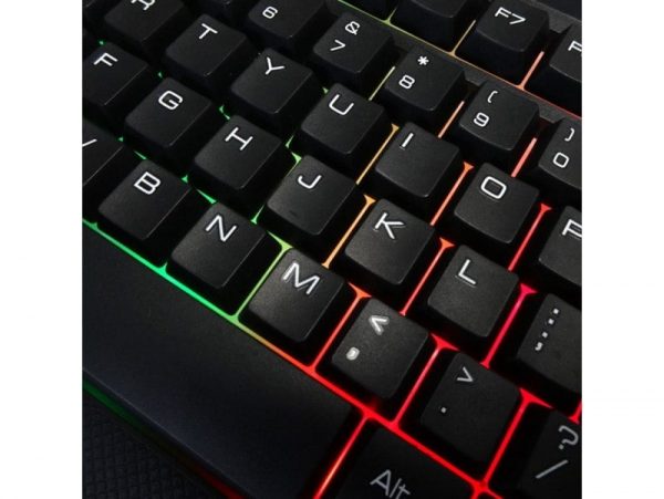KLAWIATURA DLA GRACZY PODŚWIETLANA GAMINGOWA LED