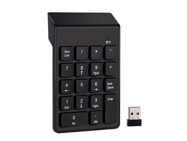 KLAWIATURA NUMERYCZNA BEZPRZEWODOWA USB 2.4GHz