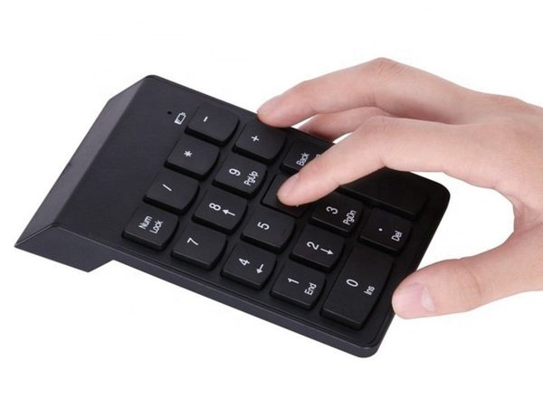 KLAWIATURA NUMERYCZNA BEZPRZEWODOWA USB 2.4GHz