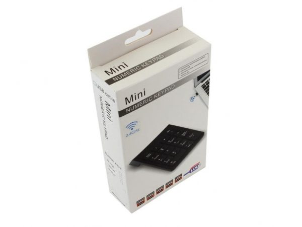 KLAWIATURA NUMERYCZNA BEZPRZEWODOWA USB 2.4GHz