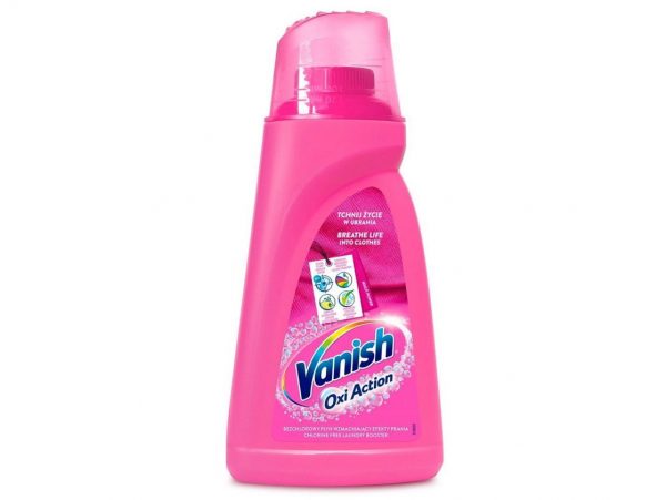 VANISH OXI ACTION PŁYN 1L DO KOLORÓW ODPLAMIACZ