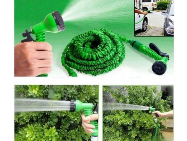 WĄŻ OGRODOWY ROZCIĄGLIWY 15M - 45M X-HOSE PISTOLET