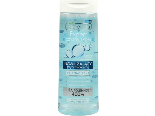 BIELENDA PŁYN MICELARNY EXPERT 3w1 400ML DEMAKIJAŻ
