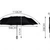 PARASOL AUTOMAT PARASOLKA SKŁADANA 110 POKROWIEC