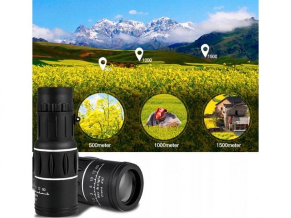 MONOKULAR 16X52 Bak-4 LUNETA DZIEŃ NOC LORNETKA
