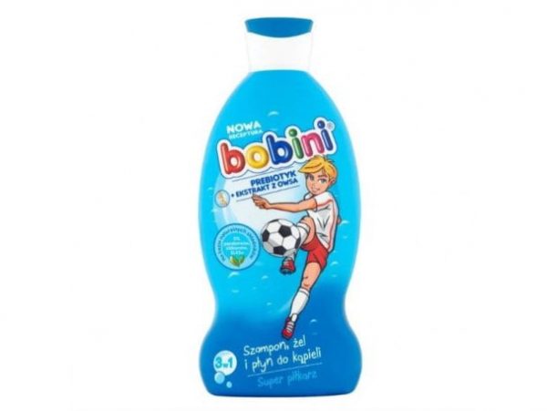 BOBINI ŻEL SZAMPON PŁYN DO KĄPIELI 3w1 330ML