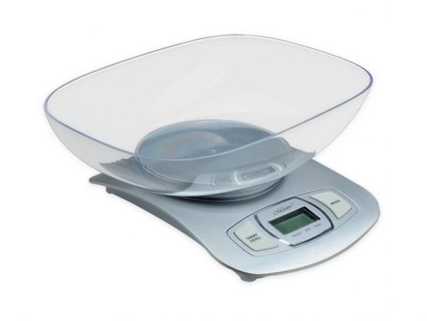 MAESTRO WAGA ELEKTRONICZNA KUCHENNA Z MISĄ 5KG