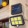 LAMPA SOLARNA Z CZUJNIKIEM RUCHU ZMIERZCHU 120 LED