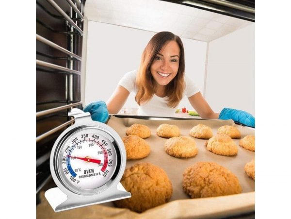 TERMOMETR DO PIEKARNIKA DUŻY STALOWY KUCHENNY
