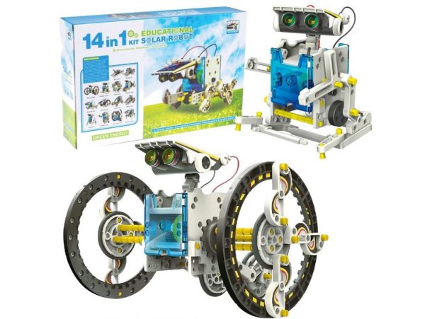 ROBOT SOLARNY ZESTAW ZABAWEK SOLARNYCH 14W1 SOLAR