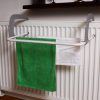 SUSZARKA NA PRANIE GRZEJNIK BALKON 50x28,5 NA 4 RURKI + WIESZAK SUSZARKA NA SKARPETY 32 KLAMERKI
