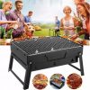 GRILL TURYSTYCZNY WĘGLOWY PRZENOŚNY SKŁADANY BBQ