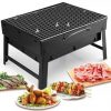 GRILL TURYSTYCZNY WĘGLOWY PRZENOŚNY SKŁADANY BBQ