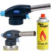 PALNIK GAZOWY LUTLAMPA NIEBIESKA + 4x KARTUSZ 400ml