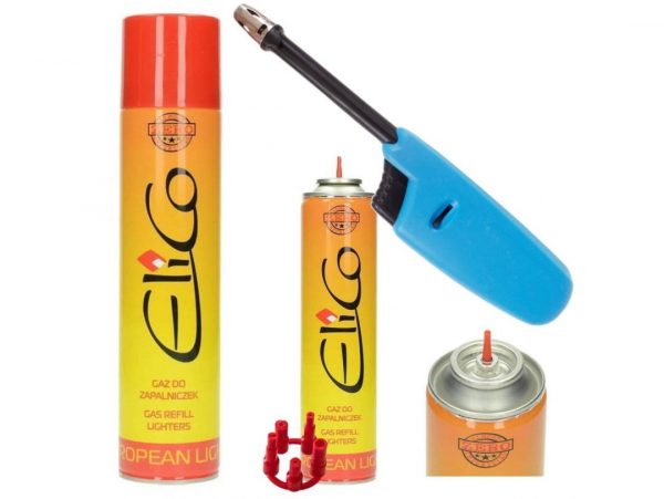 GAZ DO ZAPALNICZEK 300ML + ZAPALARKA