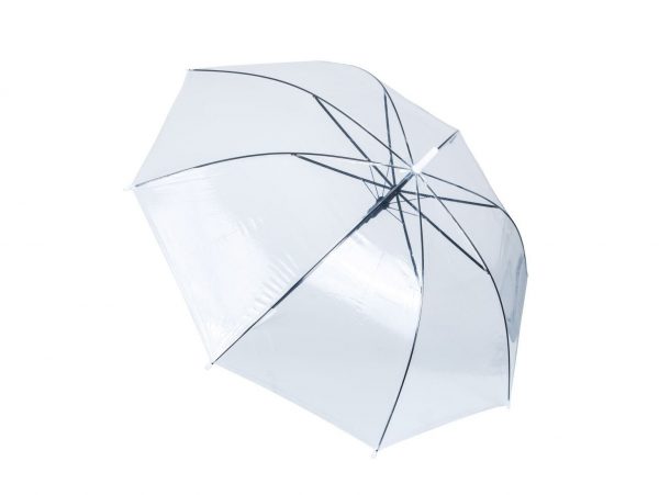 PARASOL PRZEZROCZYSTY 72cm - biały