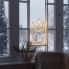 DEKORACJA NA OKNO LED BOŻE NARODZENIE 22x22 - anioł